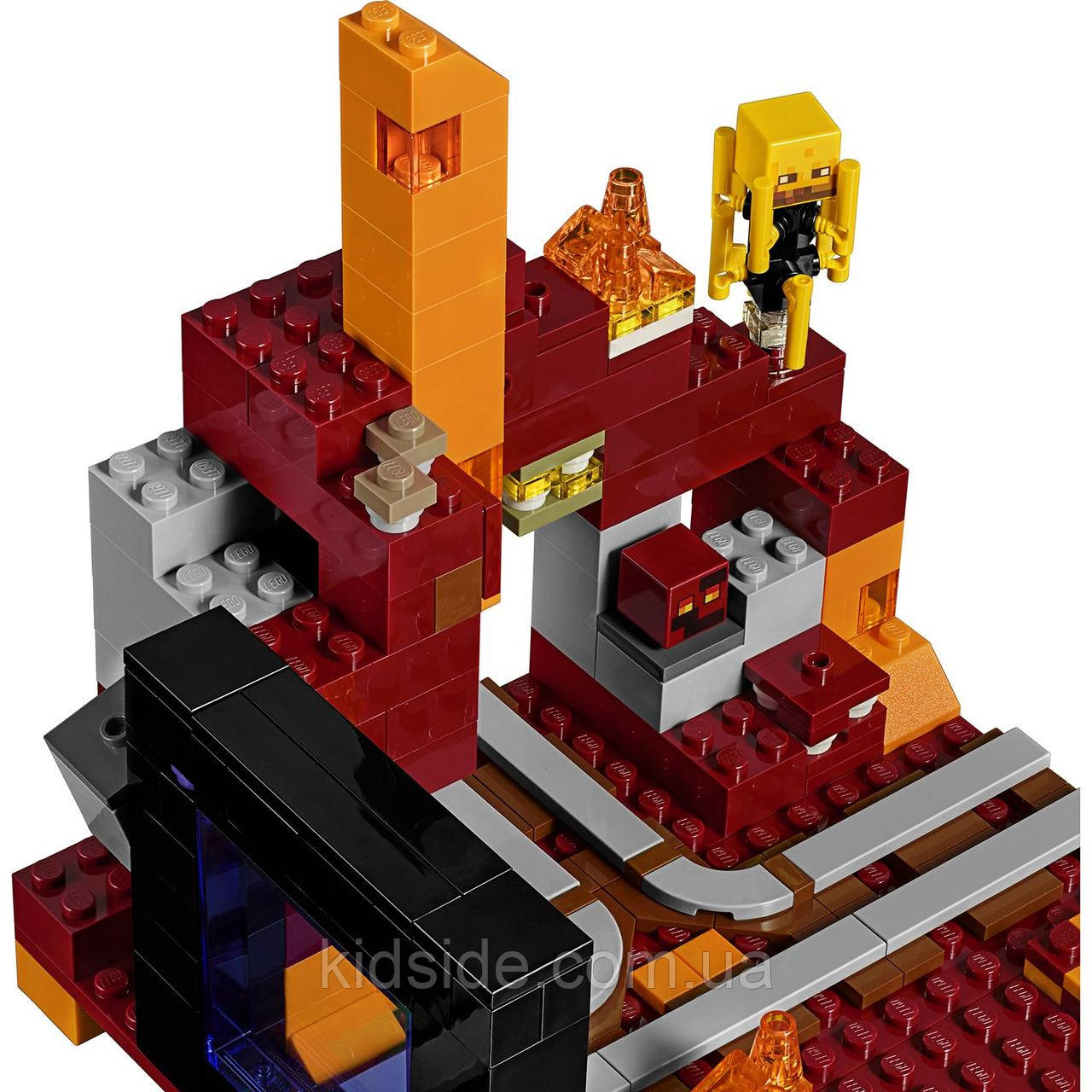 Lego minecraft the sale nether portal 21143