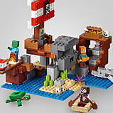 LEGO Minecraft 21152 Пригоди на піратському кораблі, фото 10