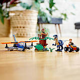 LEGO Jurassic World 75942 Велоцираптор: спасіння на біплані, фото 8