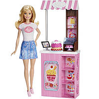 Кукла Барби Кондитерская магазин сладостей Barbie Bakery Shop DMC35