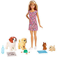 Кукла Барби Щенячий детский сад Barbie Doggy Daycare FXH08
