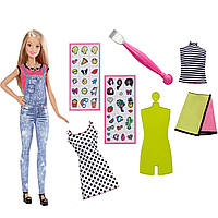 Кукла Барби Эмоджи дизайнер Barbie D.I.Y. Emoji Style DYN93