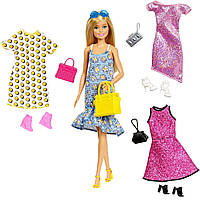 Кукла Барби Модница с одеждой и аксессуарами Barbie Fashions GDJ40