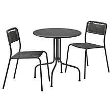 Стіл і 2 стільці LACKO / VIHOLMEN IKEA 194.135.24