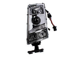 Фара передня ліва ЕЛЕКТРО (БЕЗ ДВІГАТЕЛЯ) VOLVO FM 12, FM 9 (прямокутна розетка)