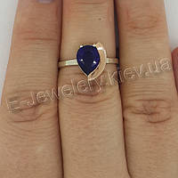 Срібне кільце 925 проби "Літо"