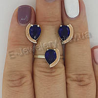 Срібний набір прикрас "Літо"