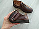 Шкіряне чоловіче взуття 39 40 41 42 43 44 45 розмір. Корочневі чоловічі туфлі., фото 8