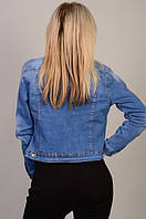Женские джинсовые куртки оптом Premium (4473) 20Є, лот 12шт 2