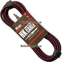 Кабель для гитары HK Premium Instrument Cable 5m. Red and Black