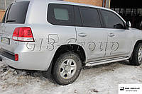 Пороги боковые труба с листом Toyota Land Cruiser 200 (07+) D60