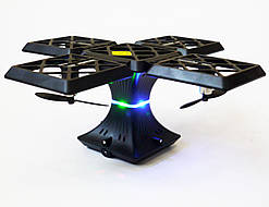 Квадрокоптер Black Knight Cube 414 з Wi-Fi камерою складаний дитячий коптер дрон із вай-май камерою