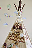 Вігвам з Ловцями снів, індивідуальний набір, дитячий намет, повний комплект, фото 4