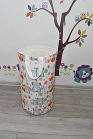 Кошик для іграшок зі звірятами