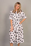  Легкое летнее платье сток оптом L&M 17Є, лот 12 шт 5