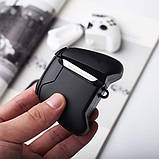 Чехол для наушников AirPods 1/2 джойстик чорний, фото 4