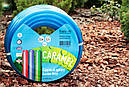Шланг садовий для поливу силікон 3/4 дюйма Presto-PS Caramel синій 19мм. х 20м. (CAR B-3/4 20), фото 3