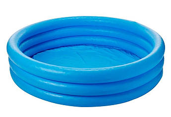 Дитячий надувний басейн Intex "Синій кристал" 58426 , 147*33см