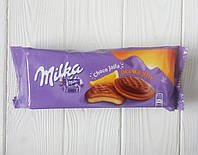 Печенье в шоколаде Milka Orange Jelly 147г (Швейцария)