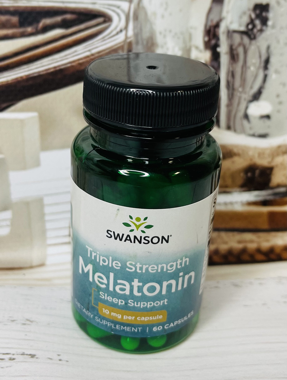Капсули для здорового сну мелатонін Swanson Melatonin, 10mg