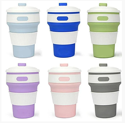 Розкладний стакан силіконовий (Silicon magic cup) 7194