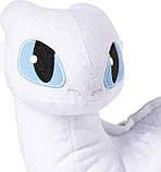 Дракон Денна Фурія делюкс Deluxe Plush LightFury, фото 6