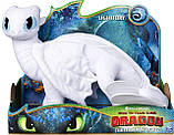 Дракон Денна Фурія делюкс Deluxe Plush LightFury, фото 4