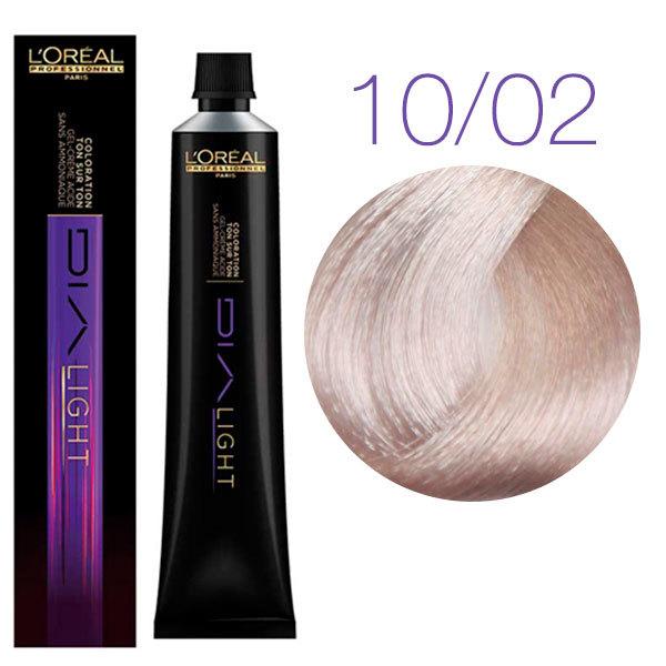 Фарба L'Oreal Professionnel Dia Light 10.02 Натуральний перлинний молочний коктейль 50 ml