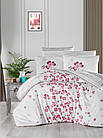 Комплект постільної білизни євро розмір First Сhoice ранфорс Сhance powder