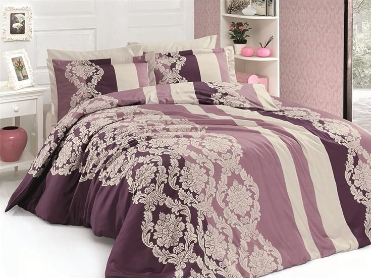 Білизна постільна білизна First Choice SATIN "Kavin Pudra" S 336
