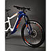 Електровелосипед HAIBIKE XDURO AllTrail 5.0 Carbon FLYON i630Wh 11 s. NX 27.5", рама L, синьо-біло-оранжевий,, фото 3