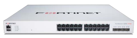 FortiSwitch 424E FPOE Комутатори захищеного доступу Fortinet