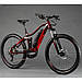 Електровелосипед Haibike SDURO FullSeven Life 1.0 500Wh 10 s. Deore 27.5", рама M, вишнево-чорно-червоний, 2020, фото 3