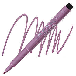 Ручка капілярна Faber-Castell Pitt Artist Pen Metallic M (1,5 мм), колір рубіновий металік №290, 167390