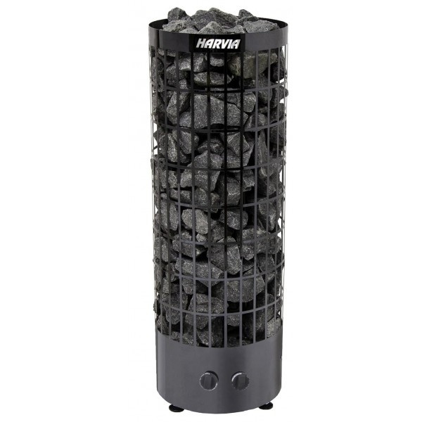 Електрокам'янка Harvia Cilindro PC90 black steel, фото 1
