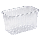 Пластиковий лоток для ягід 1 кг ПЕТ 184*114*105 мм 15 грам, фото 2