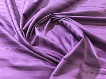 Наволочка 80х80 з страйп-сатину фіолетового кольору