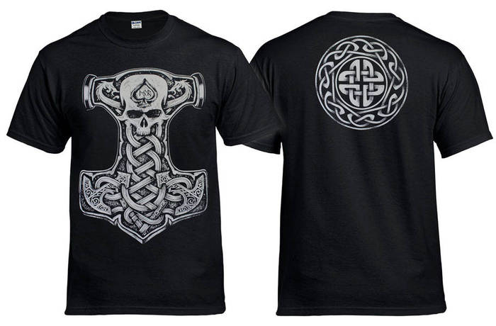 Футболка МОЛОТ ТОРА з Черепом (ID#1140020238), цена: 400 ₴, купить на ...