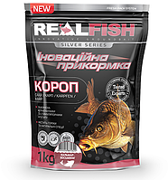 Прикормка Real Fish "Карп" Кальмар - Осьминог 1кг