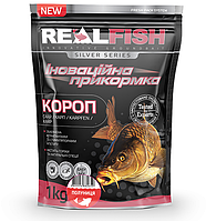 Прикормка Real Fish "Карп" Клубника 1кг