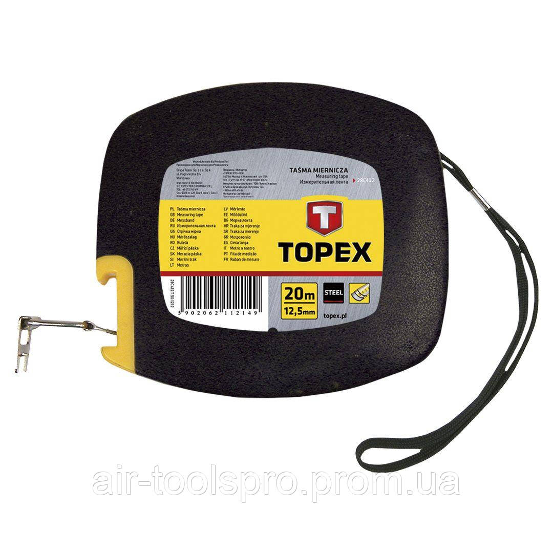 Стрічка вимірювальна сталева, TOPEX