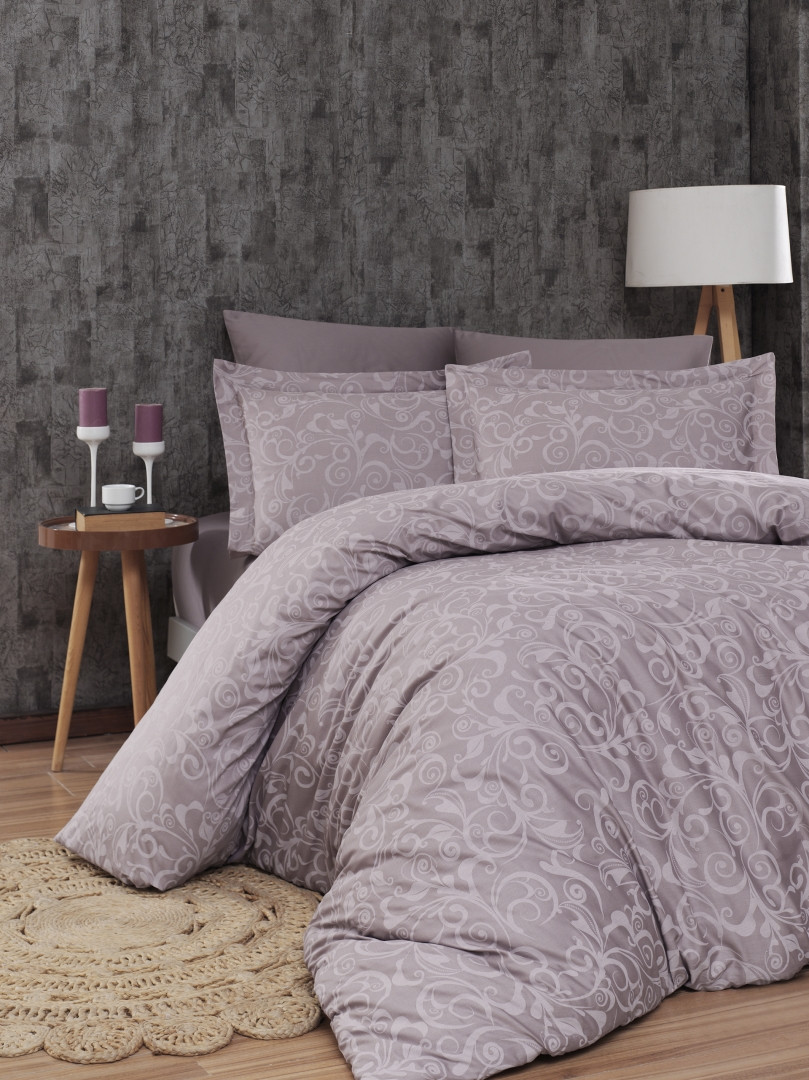 Білизна постільна білизна First Choice SATIN "Sweta Leylak" S 351