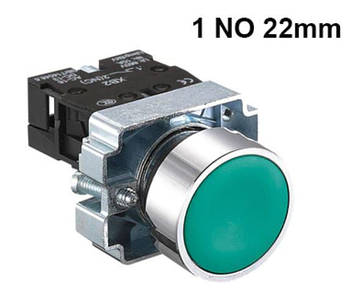 Кнопка управління XB2-ВА31 зелена "Старт", фото 1