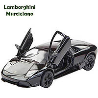 Машинка игрушечная Lamborghini Murcielago LP640 Kinsmart KT5317W (Черная)