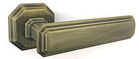 Дверная ручка для входной двери Forme Themis 217R бронза матовая (Италия)
