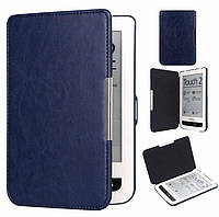 Чехол обложка PocketBook 624 Basic Touch темно синий