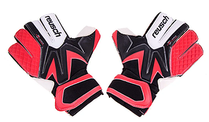 Рукавички воротарські розмір 9 REUSCH Latex Foam GG-RCH-01Y червоно-чорний