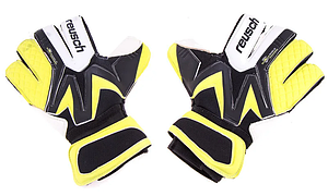 Рукавички воротарські розмір 9 REUSCH Latex Foam GG-RCH-01Y жовто-чорний