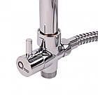 Душова система стропическим душем Q-tap 1002 CRM, фото 4