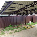 Будівництво навісів комерційних, промислових, фото 9